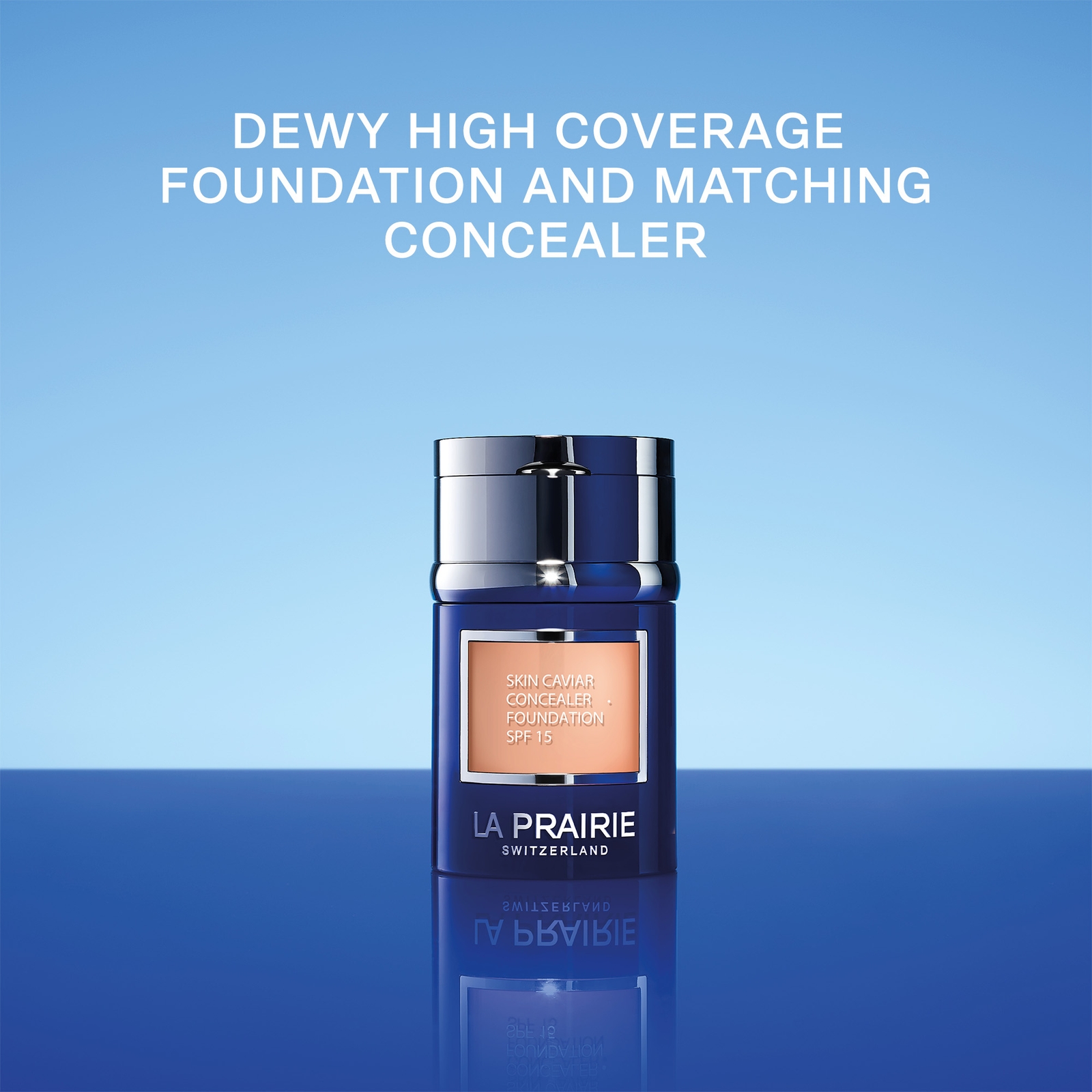 La Prairie Skin Caviar Concealer Foundation SPF 15 Various Shades - Creme Peche