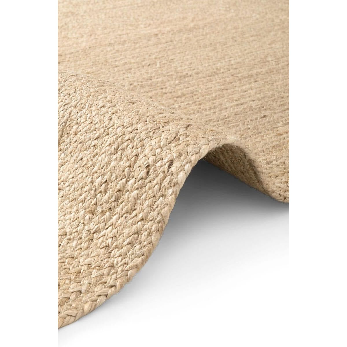 THE RUGS Unisex Sharmila Jute Rug Handwoven Reversible Natural Fibre Floor Rug | : x 200c
