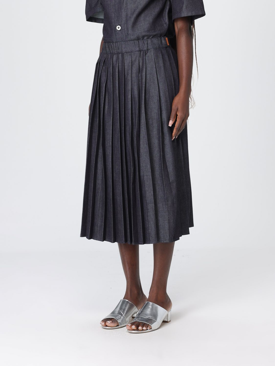 Skirt Woman color Grey