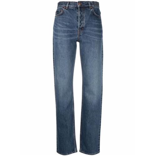 Slim-cut denim jeans - Blue