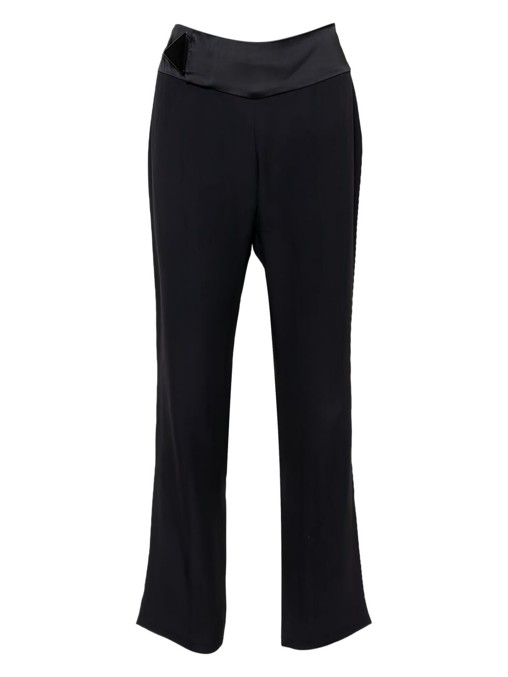 Crepe trousers - Black