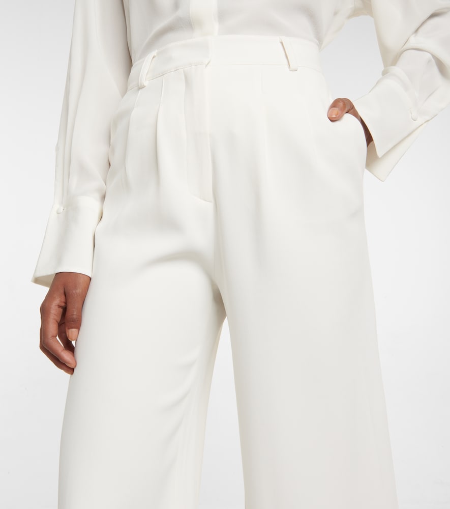 Etro Pleated high-rise cropped pants