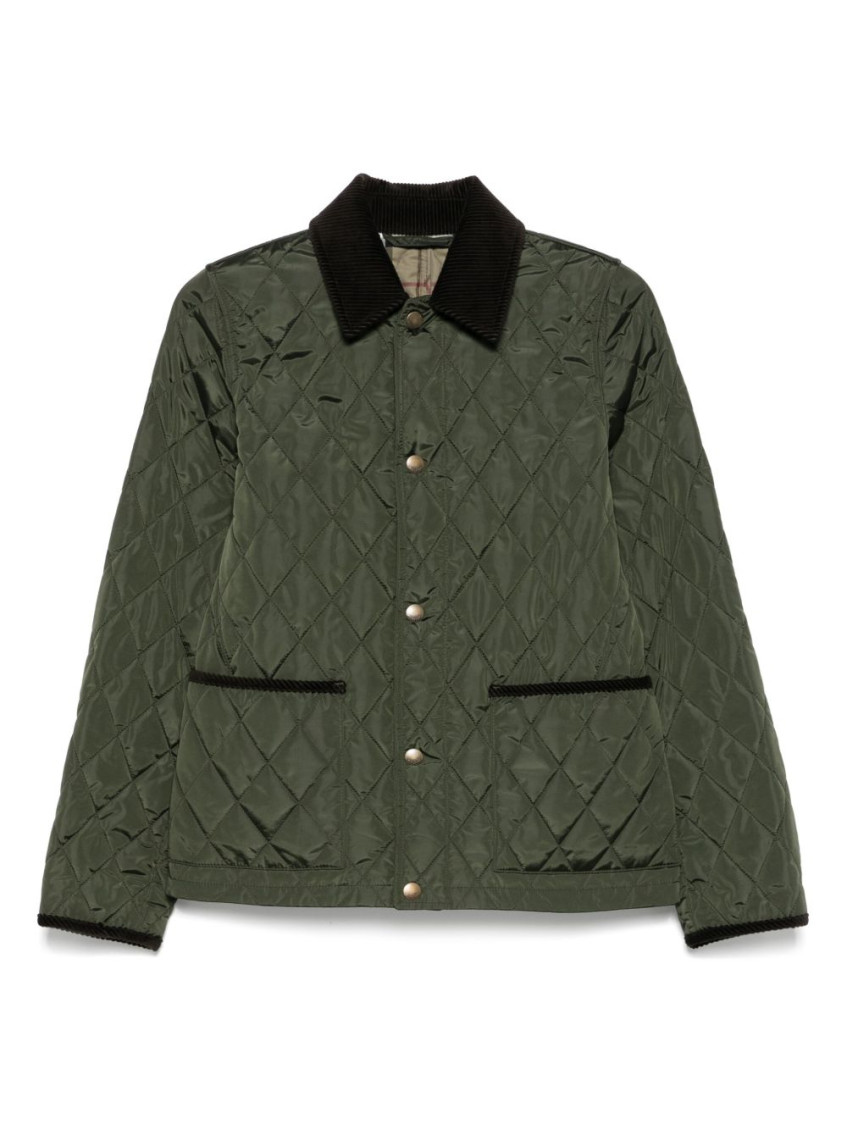 Green Quilted Jacket