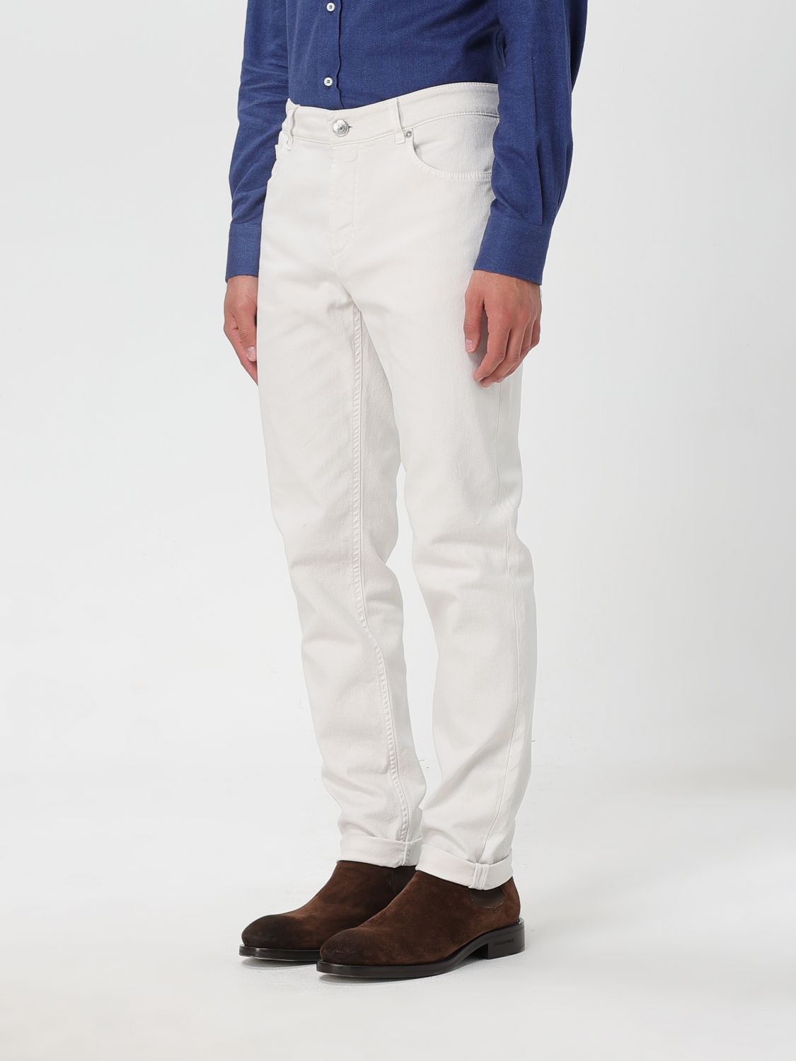 Pants Men color White