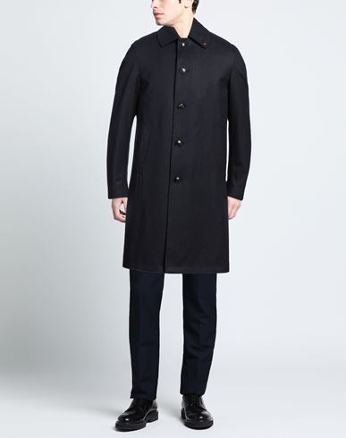 Man Coat Midnight blue Size 42 Virgin Wool, Polyurethane