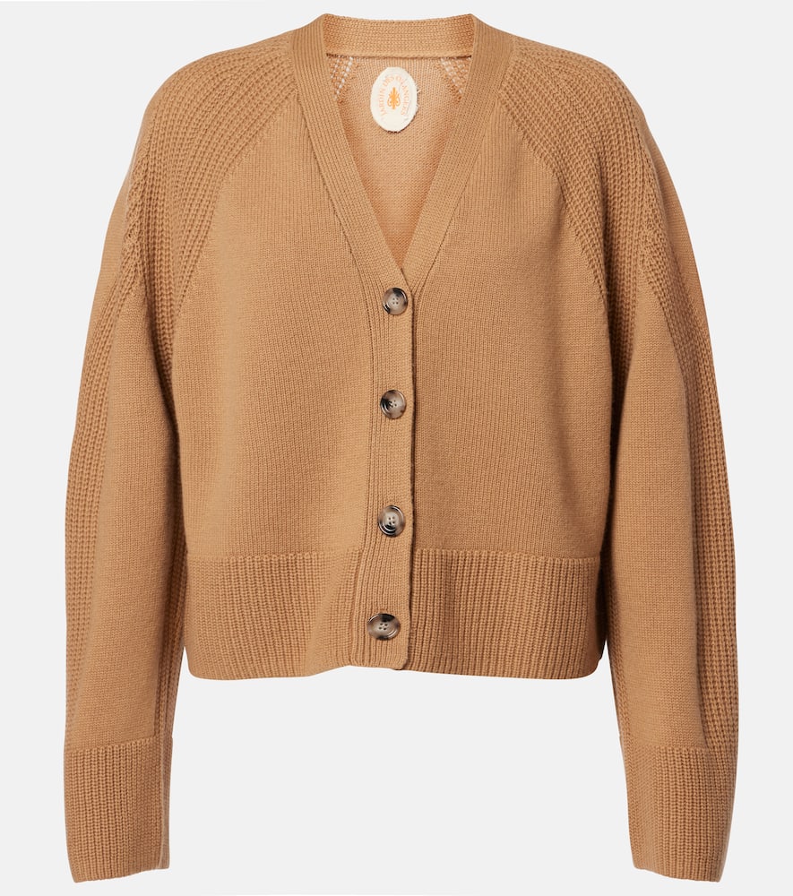 Wool and cashmere cardigan