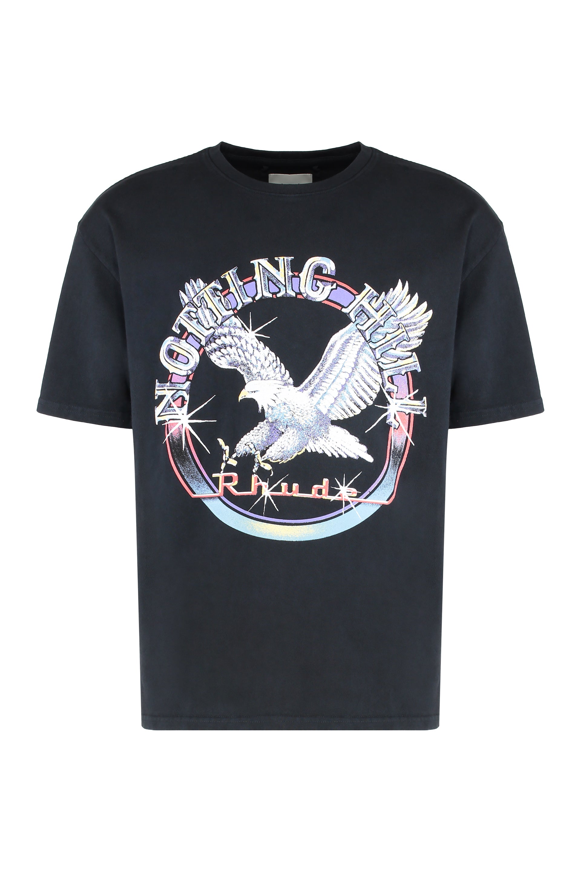 Cotton T-Shirt with Front Print
