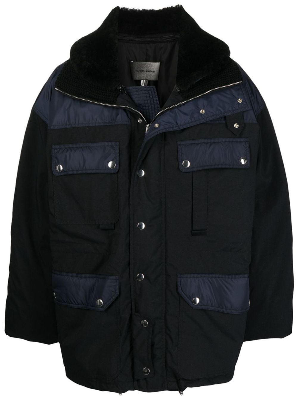 Padded coat - Black