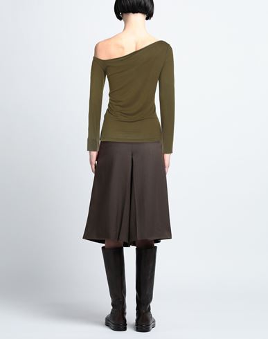 Woman Top Military green Size 10 Viscose, Elastane