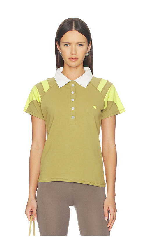 Miaou Lou Polo in Olive. L. Also in XXS, XS, S