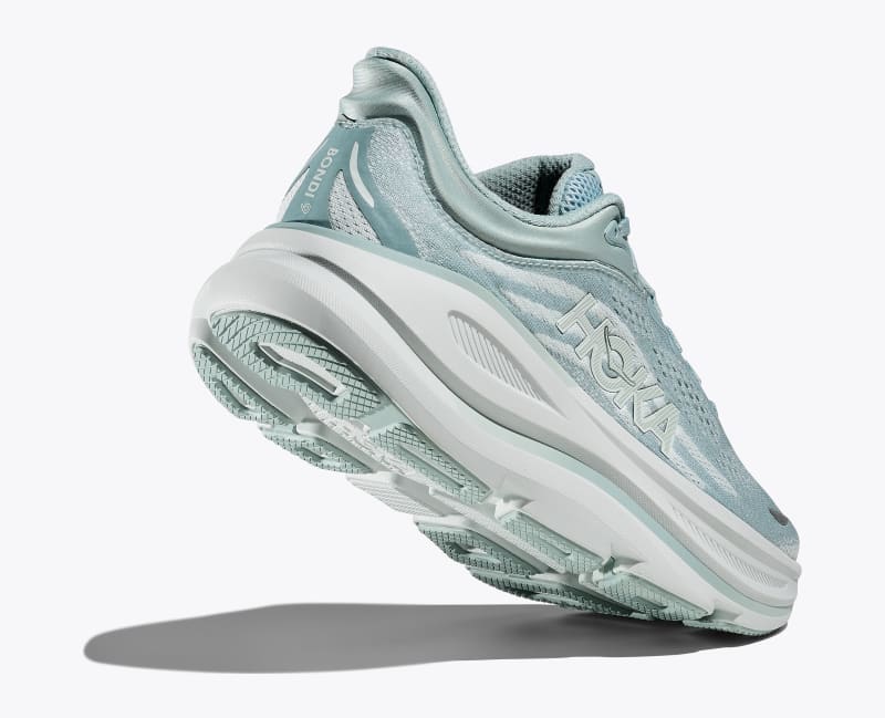 HOKA Women's Bondi 9 Shoes in Druzy/Droplet