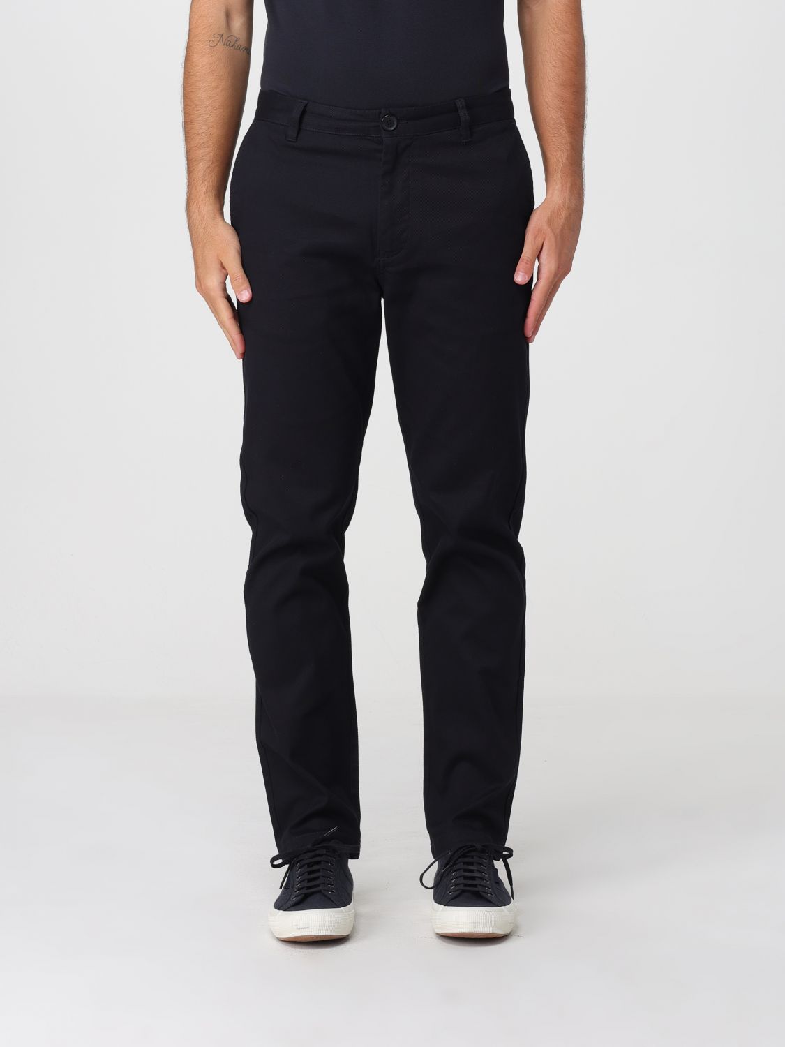 Pants Men color Navy