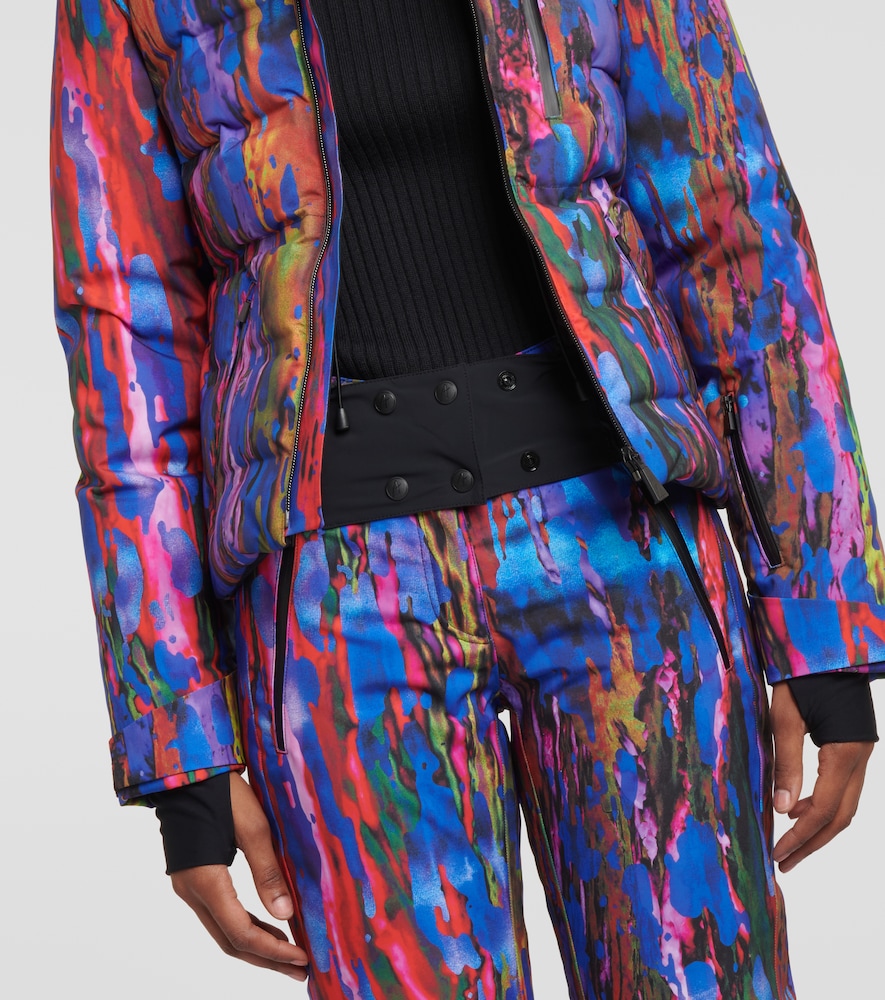 Down ski jacket