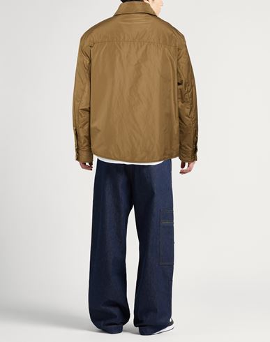Man Jacket Khaki Size M Polyester
