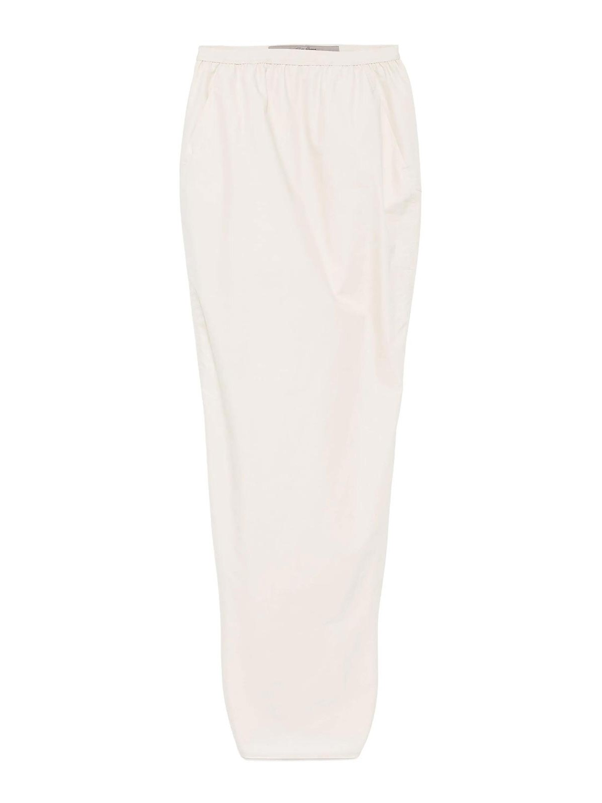 Grey Pillar long skirt