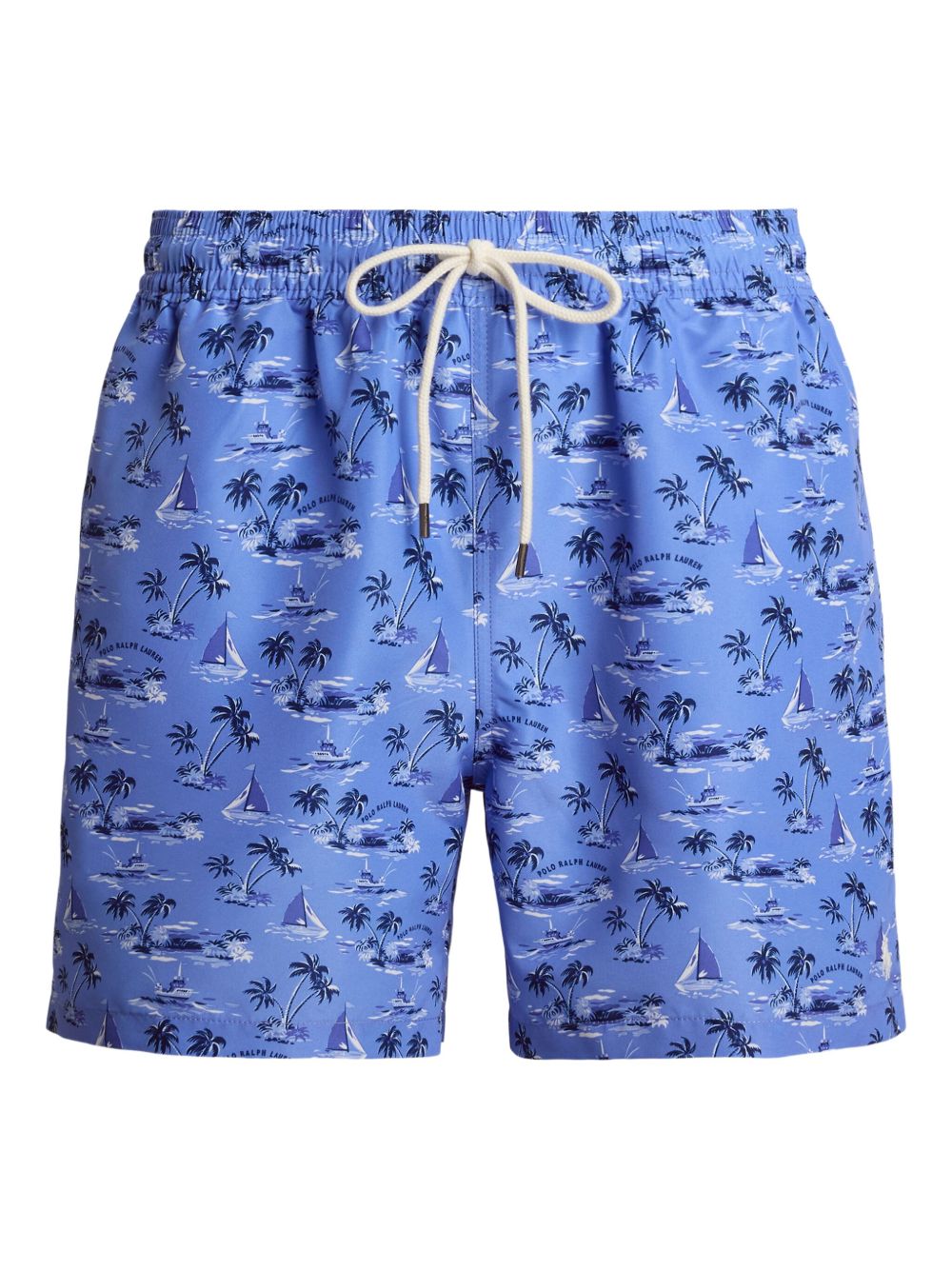 Traveler graphic-print swim shorts - Blue