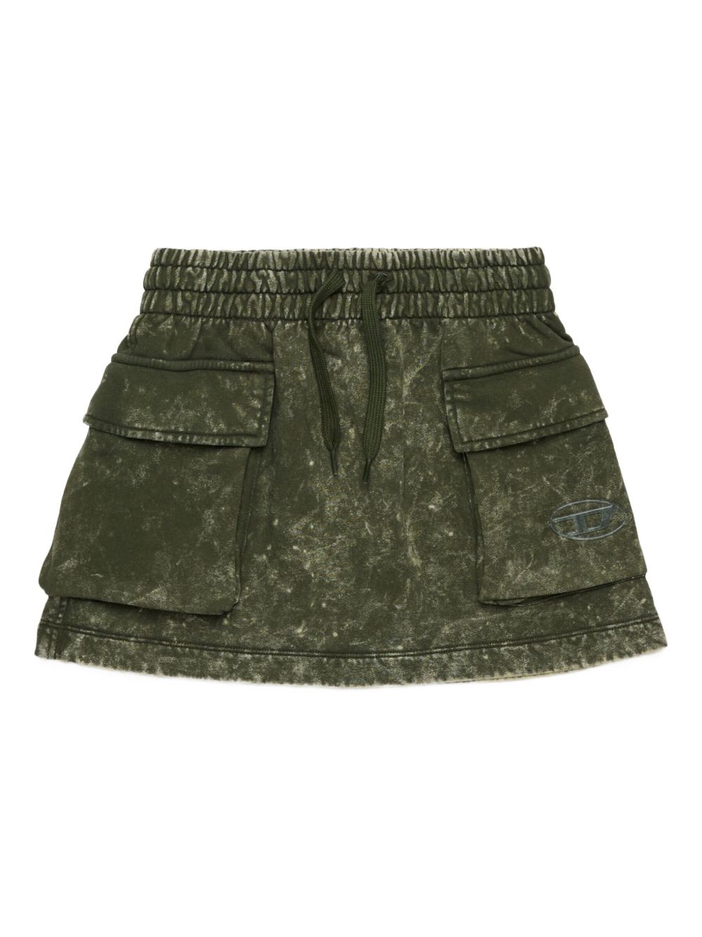 Diesel Kids cotton mini skirt - Green