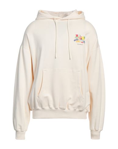 Drôle De Monsieur Man Sweatshirt Cream Size XL Cotton