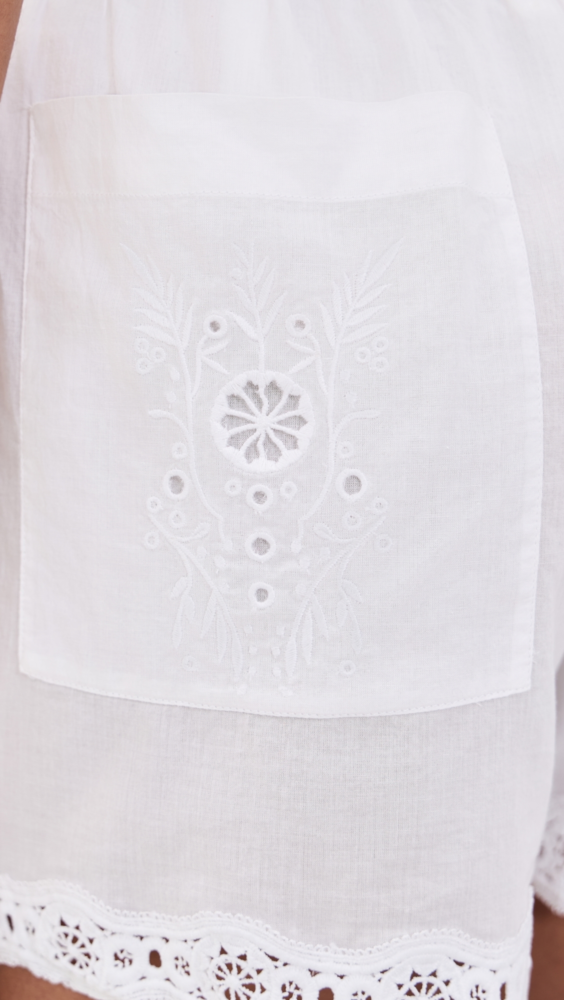 Danny Shorts White