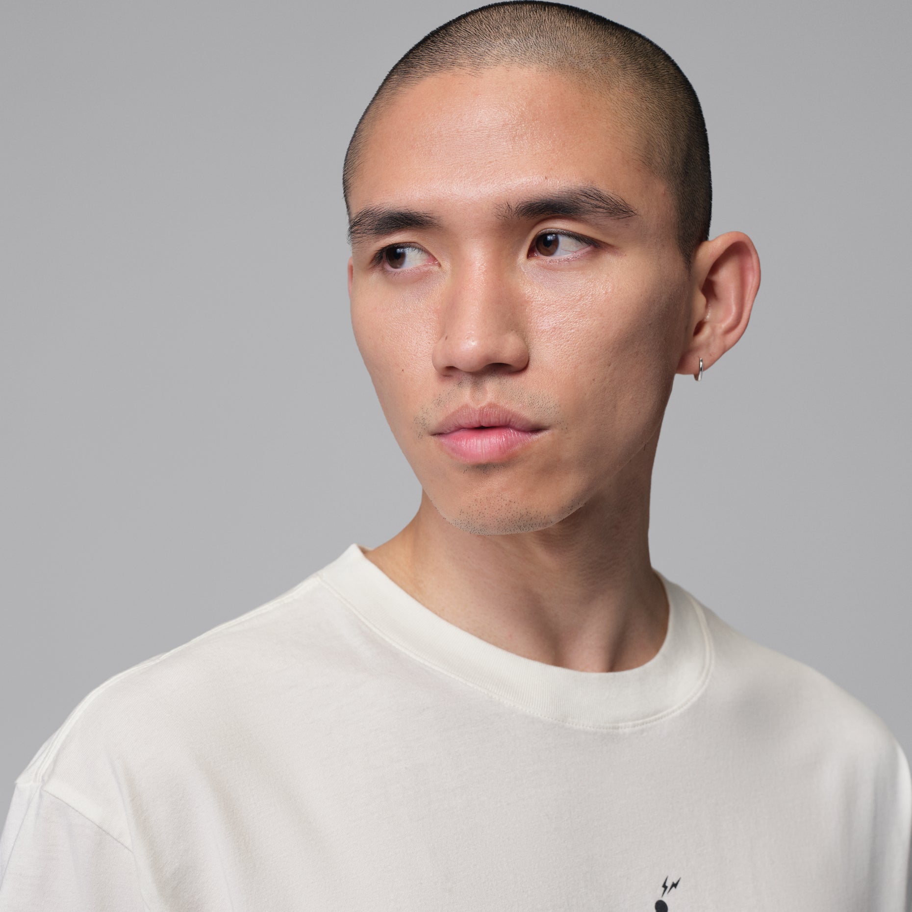 Air x Union x Fragment T-shirt 'Pale Ivory Black'