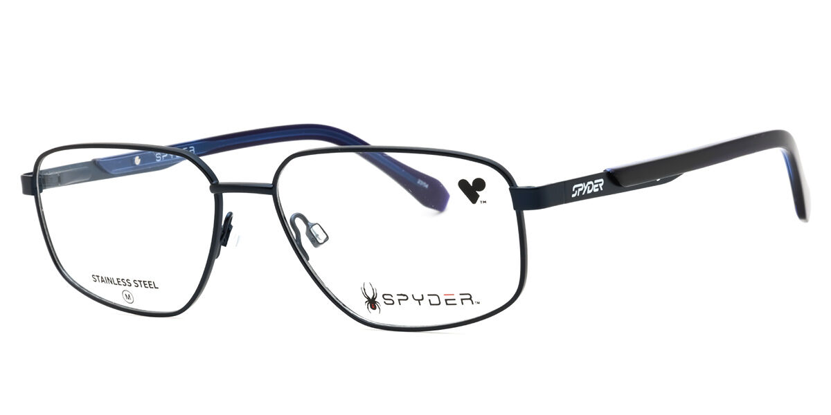 Spyder SP4033 414 Occhiali da Vista Blu per Uomo Solo Montatura