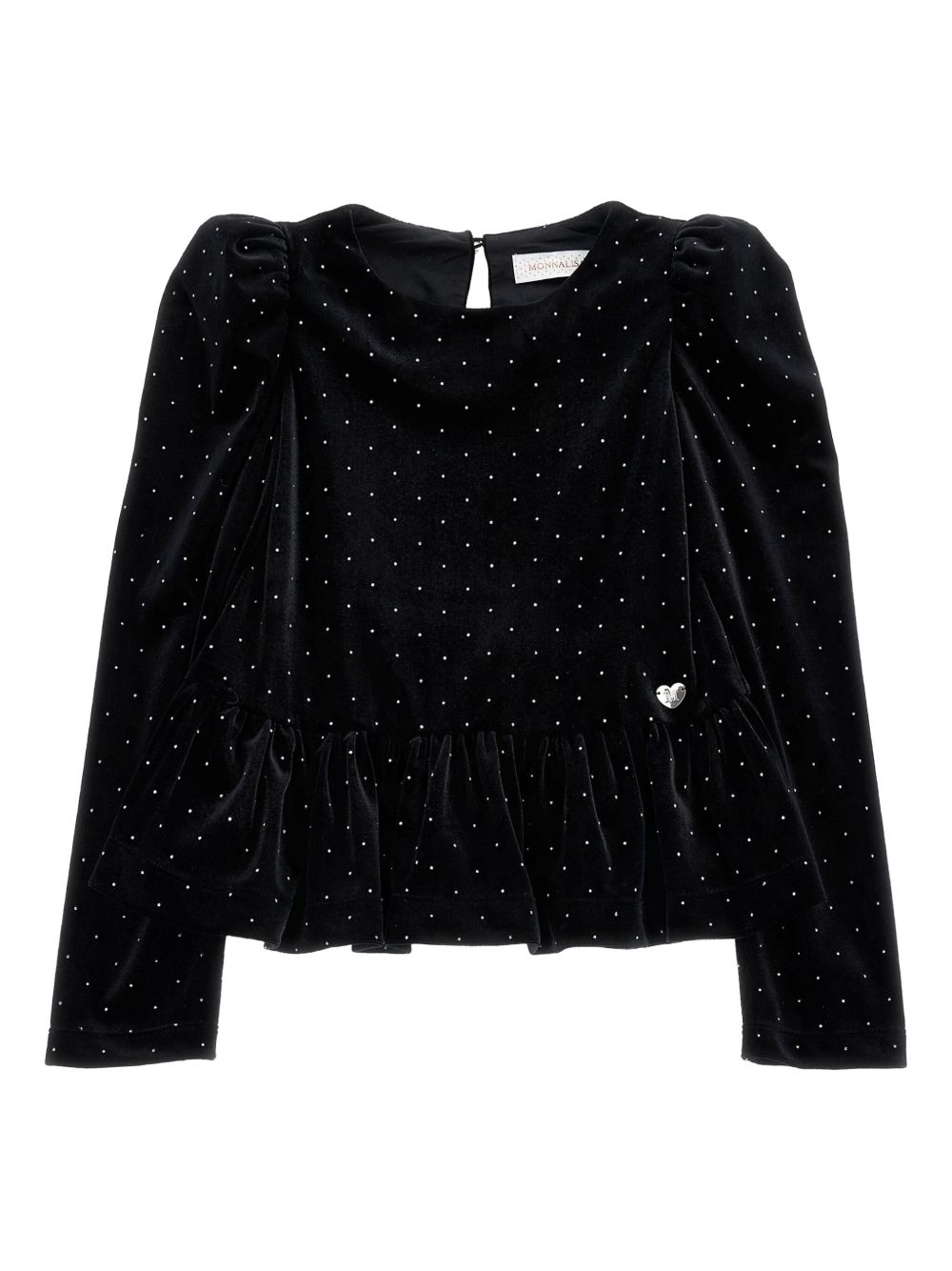 Polka-dot shirt - Black