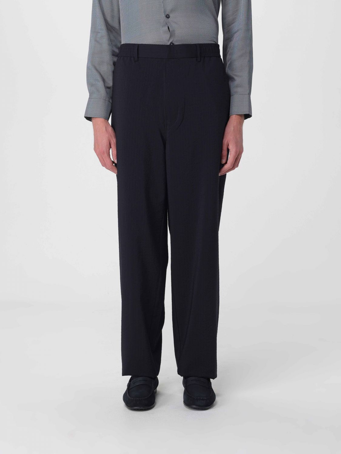 Pants Men color Navy
