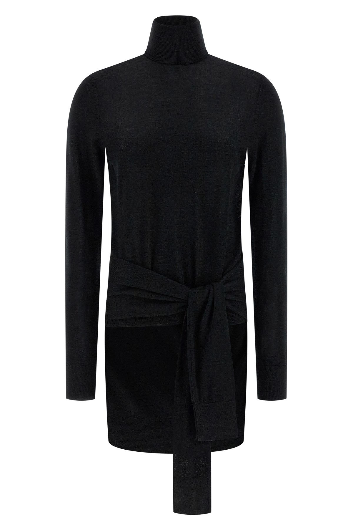 'Double-Sleeve' Turtleneck Sweater