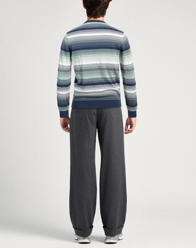 Rossopuro Man Sweater Navy Size 4 Cotton