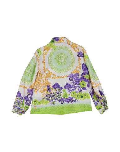 Kid Girl Shirt Lime green Size 12 Silk