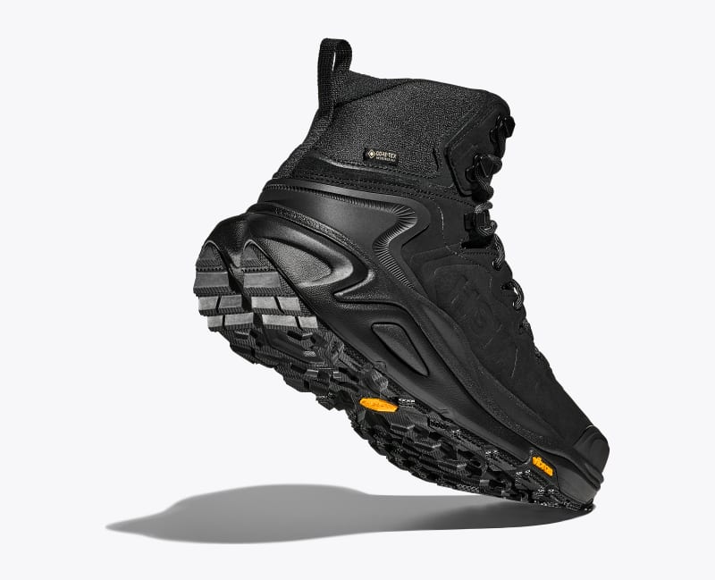 HOKA Women's Kaha 3 GTX Shoes in Black/Black