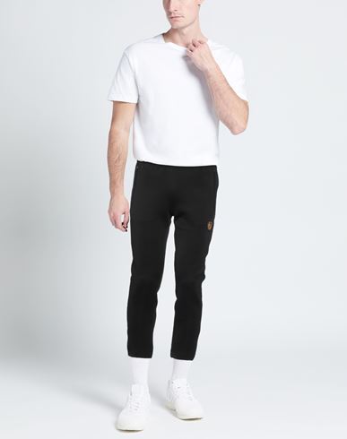 Ea7 Man Pants Black Size S Cotton, Polyester, Elastane