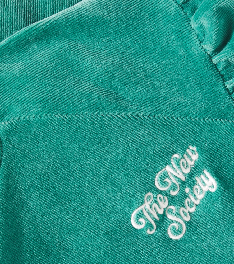 Odense cotton-blend velvet sweatshirt