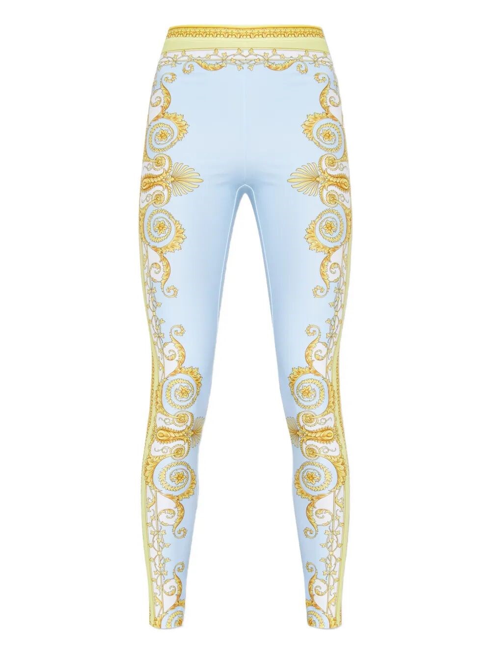Baroque-Print Leggings