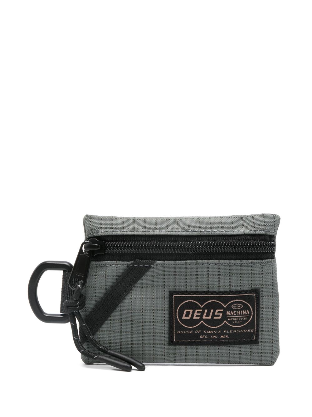 Deus Ex Machina Skelter coin pouch - Grey