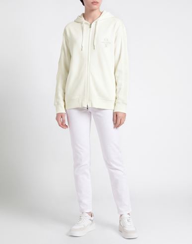 Woman Sweatshirt Off white Size L Cotton