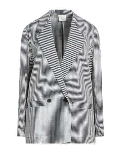 Crème Woman Blazer Black Size 0 Cotton, Linen, Viscose, Polyamide