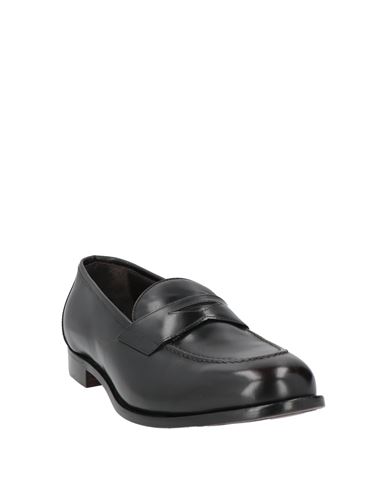 Man Loafers Black Size 10 Leather