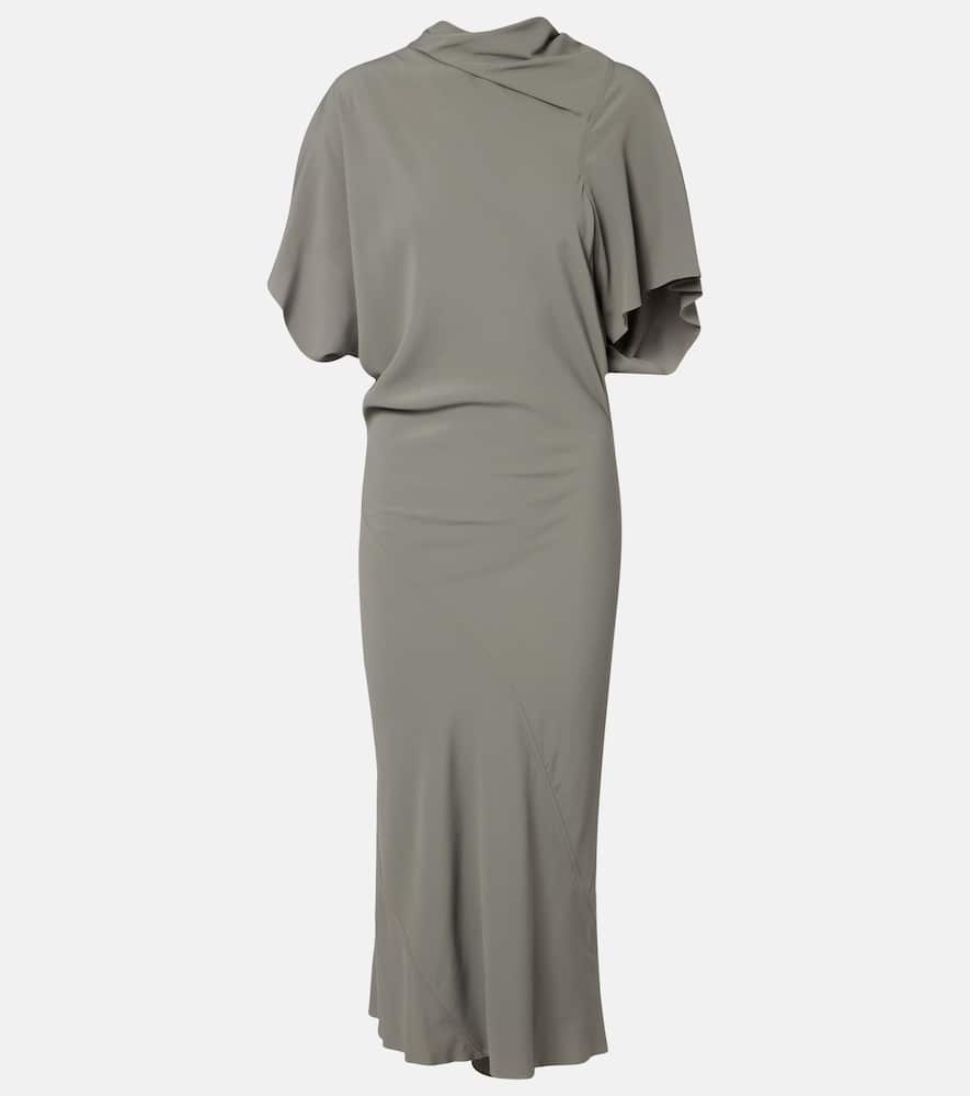 Seb draped midi dress