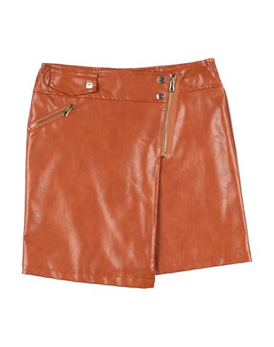 Kid Girl Kids' skirt Tan Size 10 Polyurethane