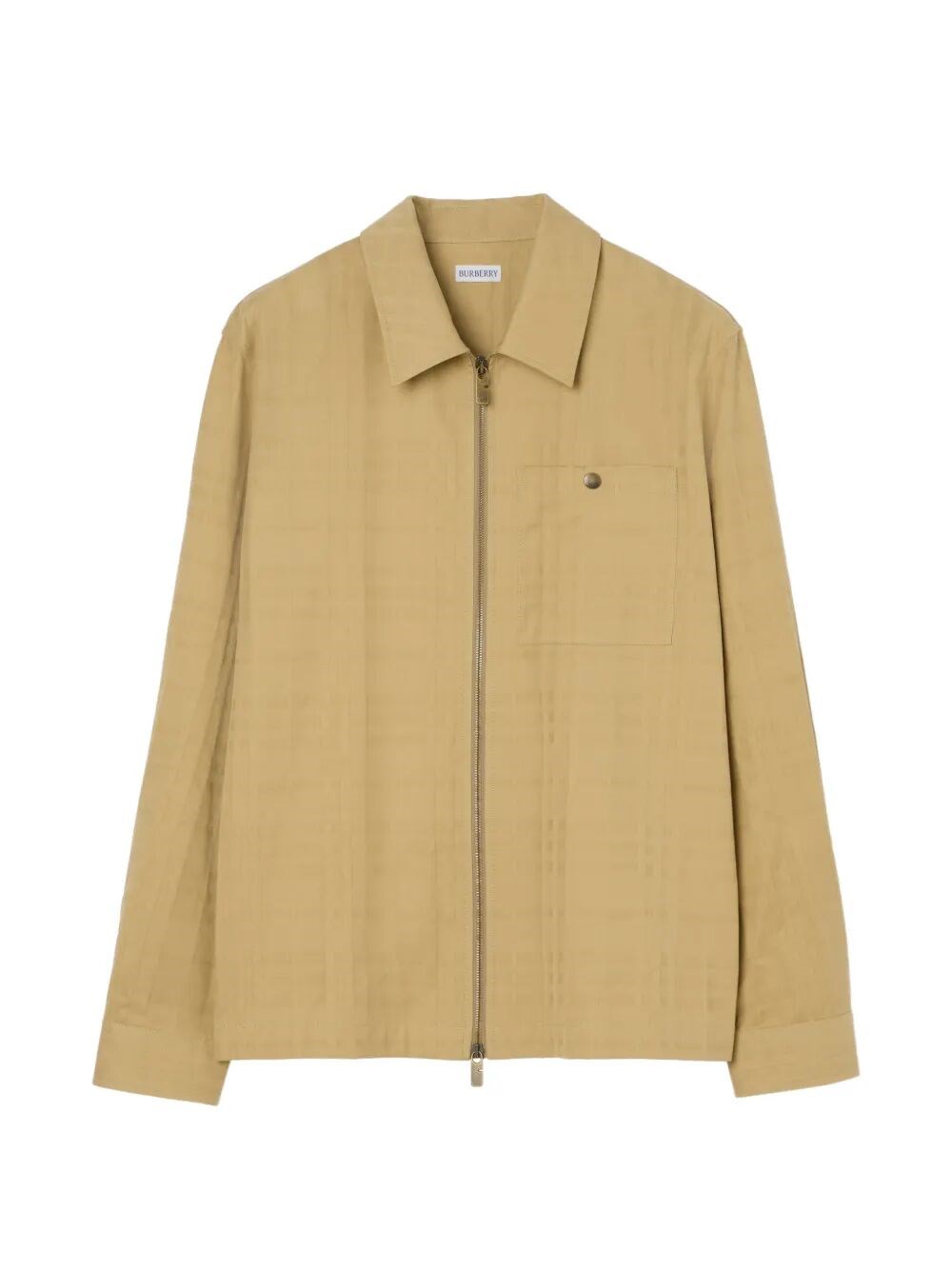 Check Cotton Shirt Jacket
