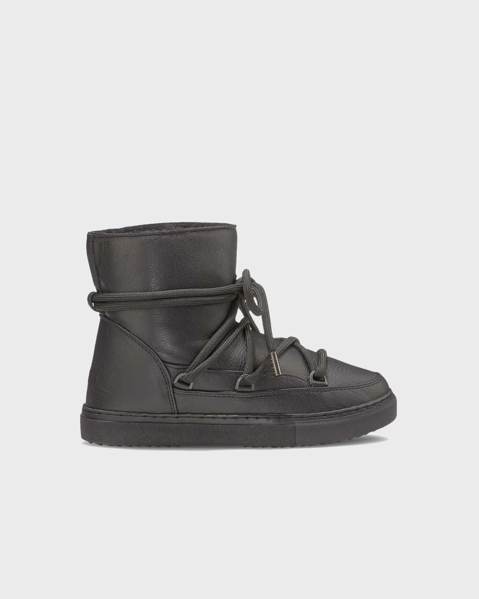 Inuikii Full leather sneaker Black EUR