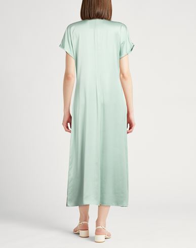 Woman Maxi dress Light green Size 6 Viscose
