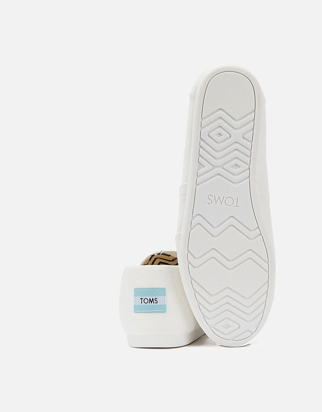 Men's TOMS Alpargata Men's White Espadrilles - Size: 10