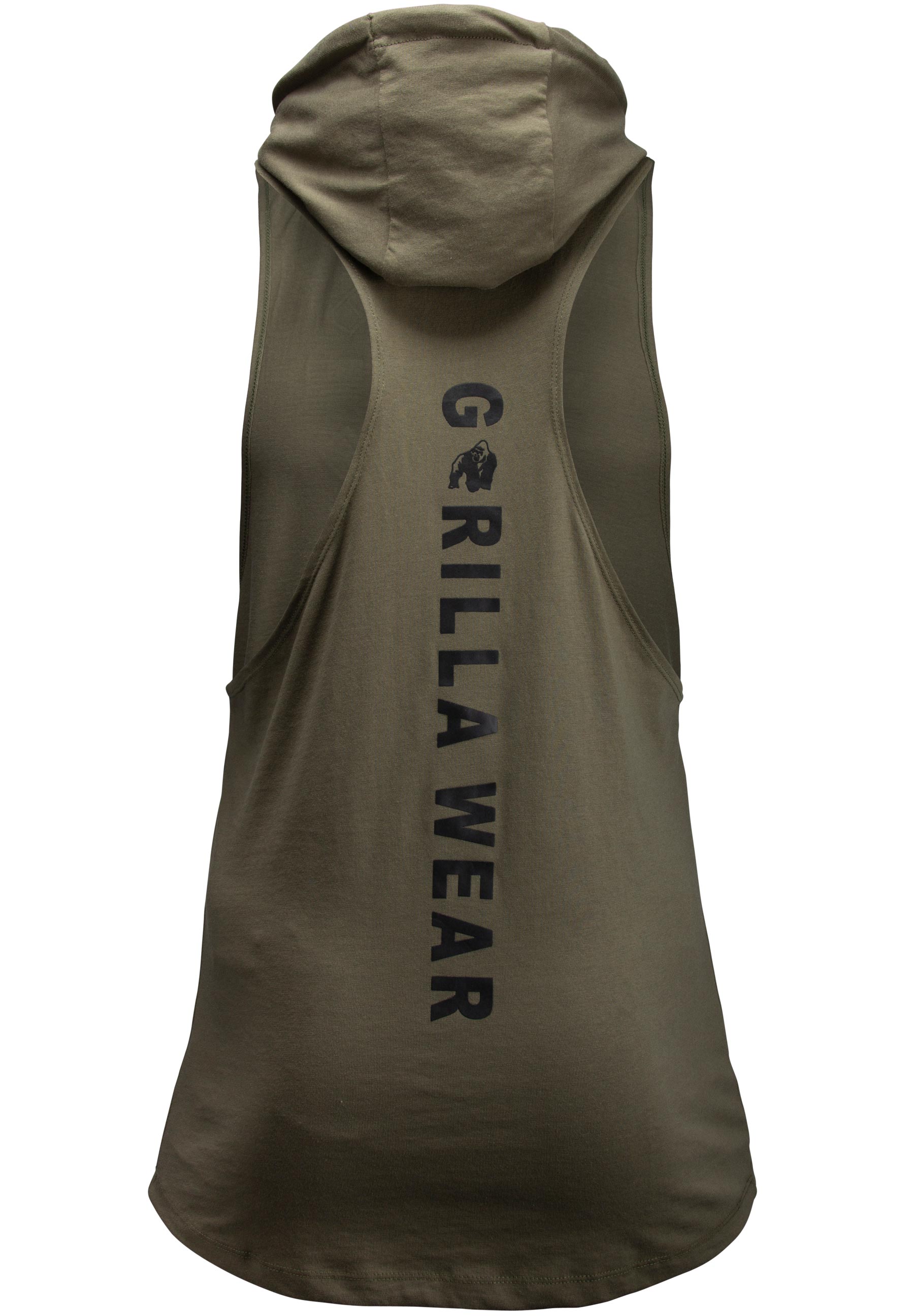 Lawrence Hooded Tank Top - Army Green