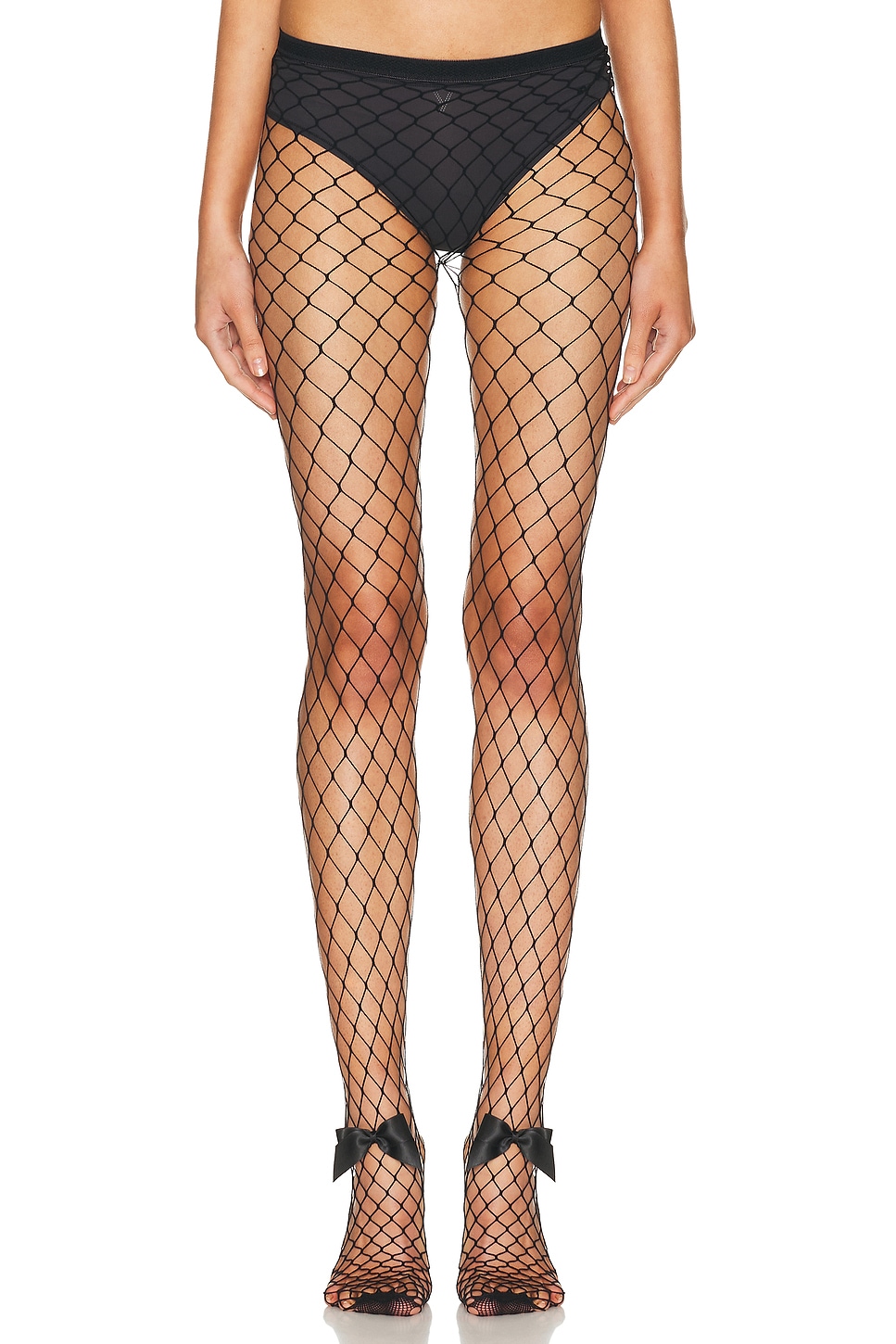 Gabriela Hearst Archibald Tights in Black - Black. a