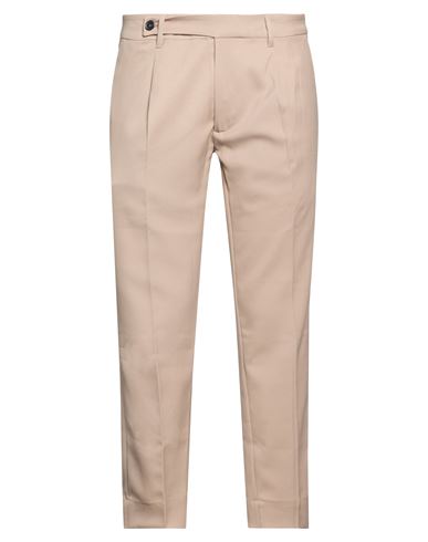 Man Pants Sand Size 36 Polyester, Viscose, Elastane