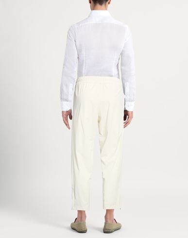 Man Pants Beige Size L Nylon, Elastane