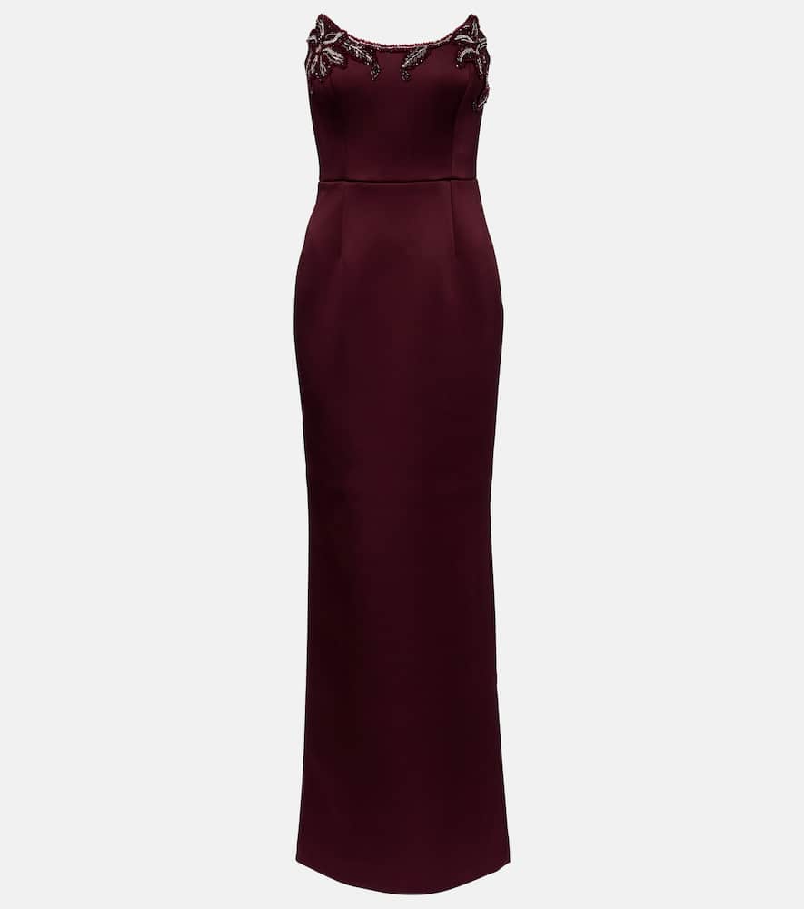 Alora embellished corset gown