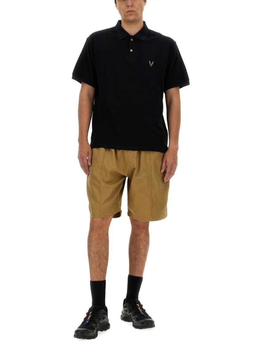 Black Shirt Collar Polo